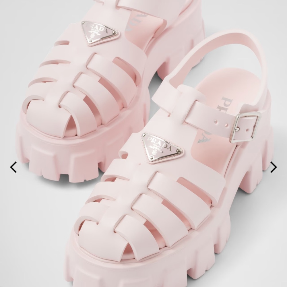 Prada Rubber Sandals Size US 11